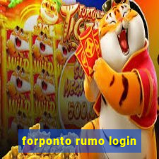 forponto rumo login